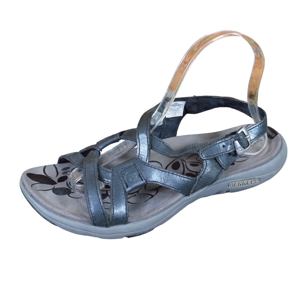 Merrell Agave 2 Lavish Womens Strappy Sandal Size 9 Outdoor Travel Midnight
